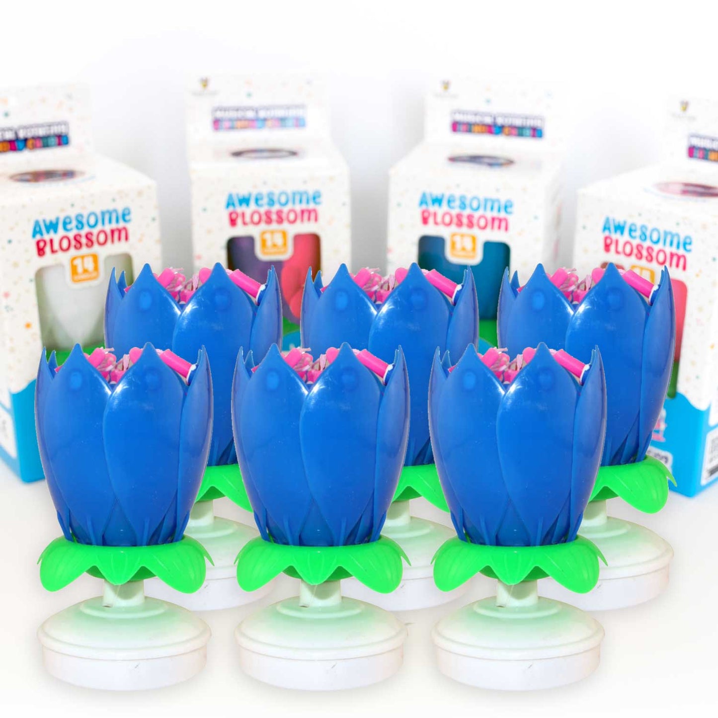 Awesome Blossom Musical Birthday Candle