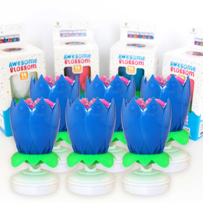 Awesome Blossom Musical Birthday Candle