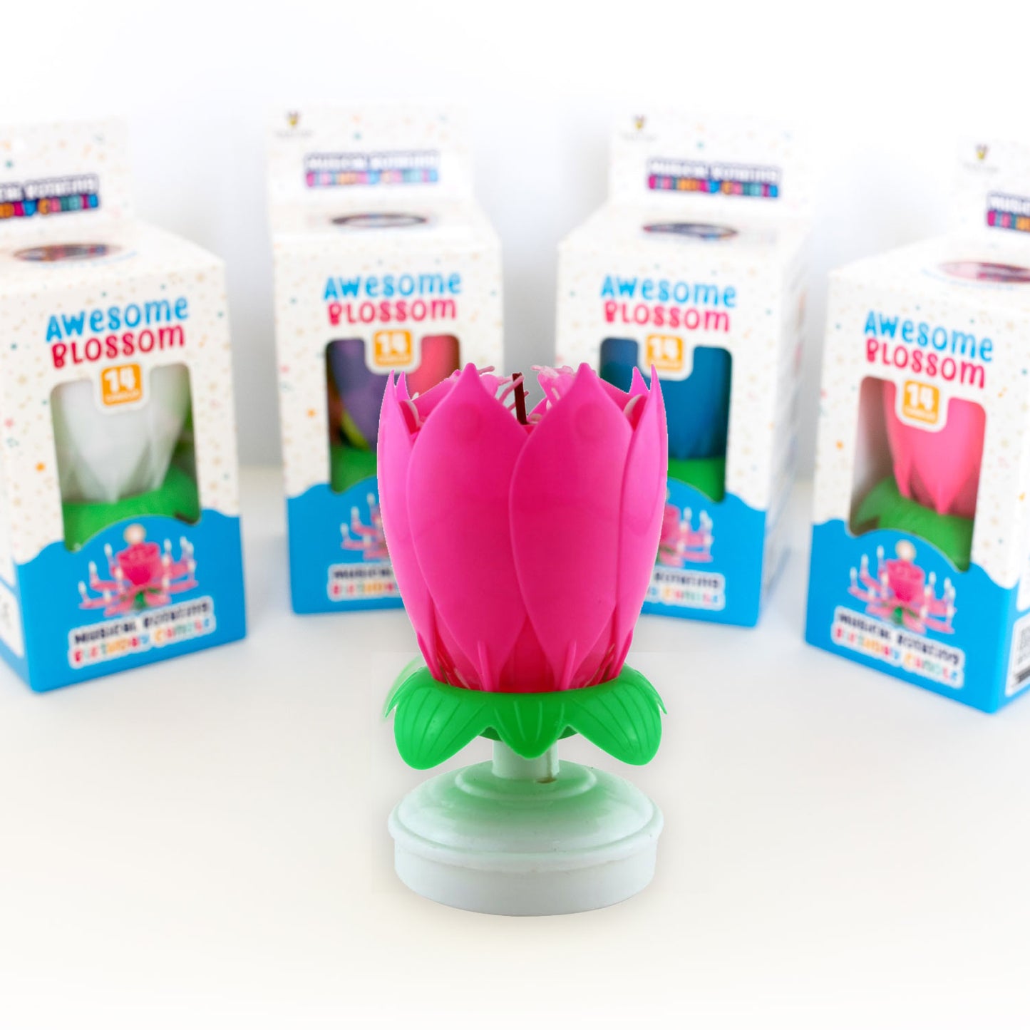 Awesome Blossom Musical Birthday Candle