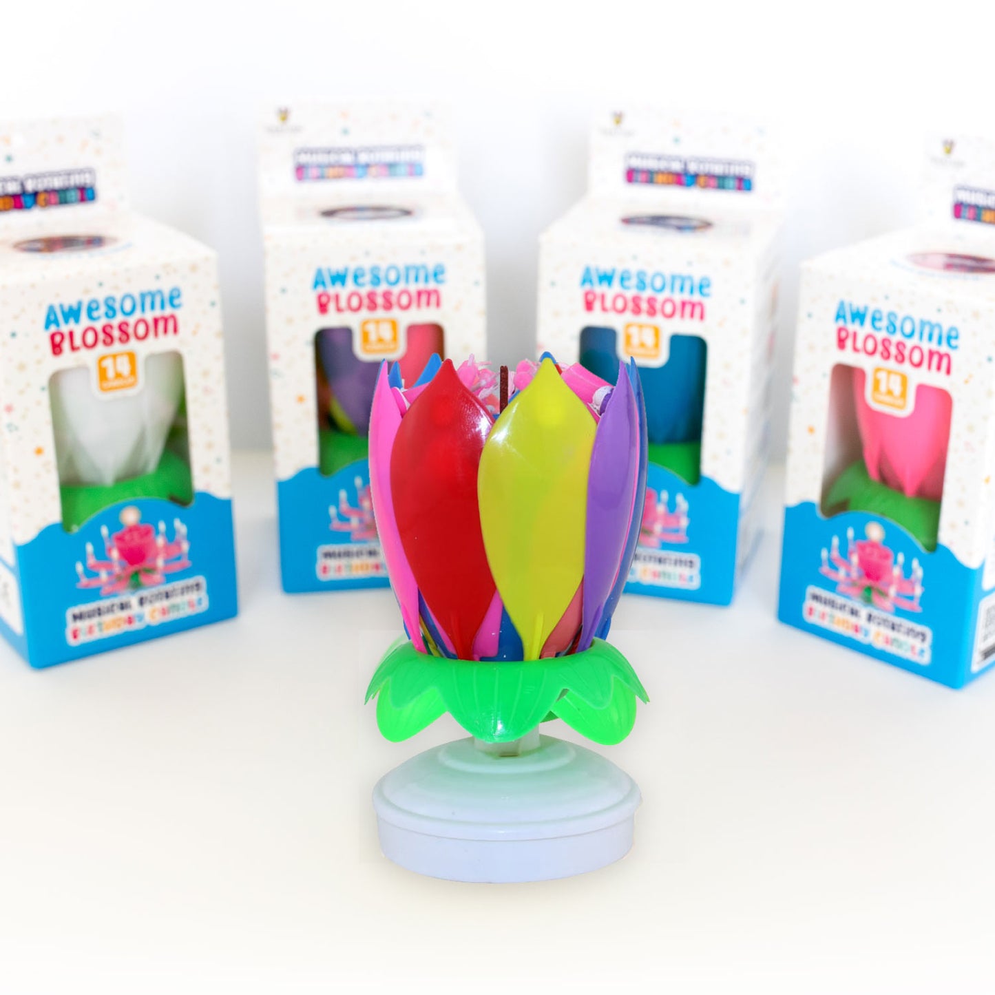 Awesome Blossom Musical Birthday Candle