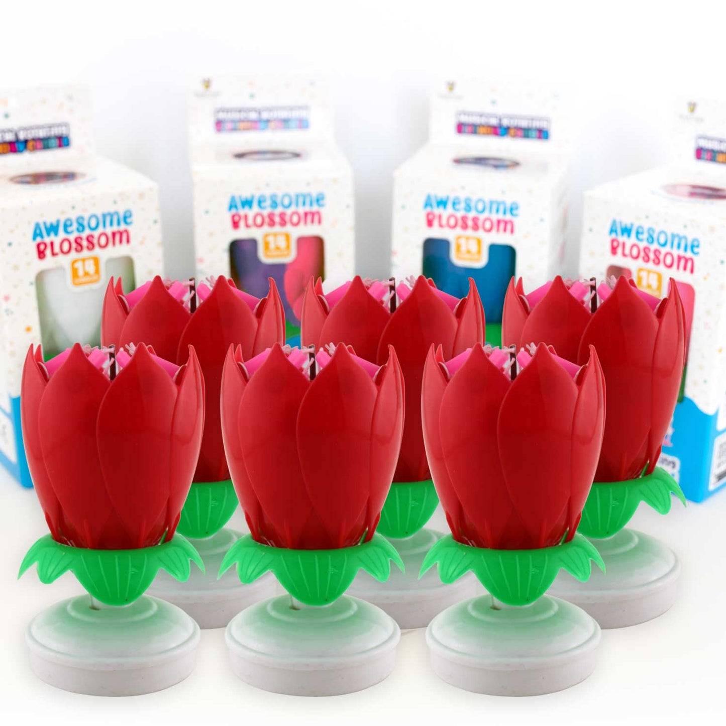 Awesome Blossom Musical Birthday Candle