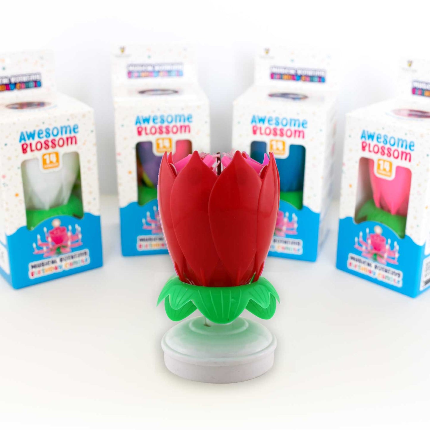 Awesome Blossom Musical Birthday Candle